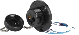 2-pole 6V DIN/ISO 14690 socket