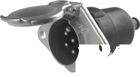 7-pole 24V DIN/ISO 1185 N-Typ socket
