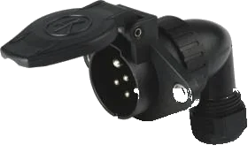 7-pole 24V DIN/ISO 1185 N-Typ socket
