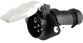 7-pole 24V DIN/ISO 3731 S-Typ socket