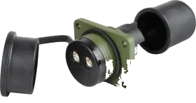 2-pole 24V socket