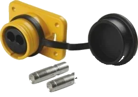 2-pole 24V socket