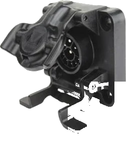 9-pole 8V DIN/ISO 11783-2 socket