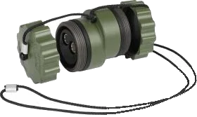 2-pole 24V DIN/ISO 49441 socket
