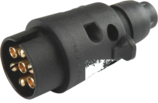 7-pole 12V DIN/ISO 1724 N-Typ plug