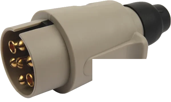7-pole 6V DIN/ISO 3732 S-Typ plug