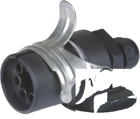 7-pole 24V DIN/ISO 7638-1 plug