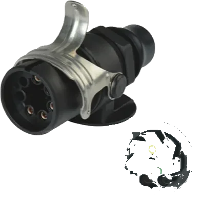5-pole 24V DIN/ISO 7638-1 plug