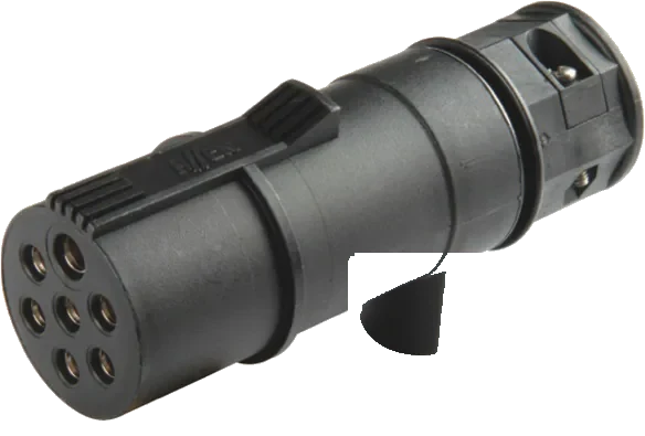 7-pole 24V DIN/ISO 1185 N-Typ plug