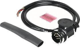 13-pole 12V DIN/ISO 11446 trailer plug cable repair kit