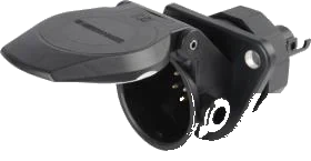 15-pole 24V DIN/ISO 12098 socket