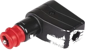 1-pole 12V DIN/ISO 4165 plug