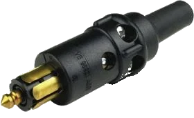 1-pole 6V DIN/ISO 4165 plug