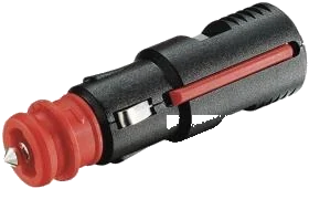 1-pole 12V DIN/ISO 4165 plug