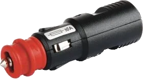 1-pole 12V DIN/ISO 4165 plug