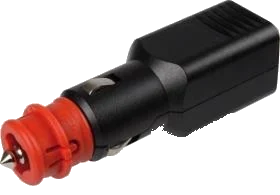 1-pole 12V DIN/ISO 4165 plug