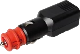 1-pole 12V DIN/ISO 4165 plug