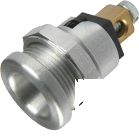 1-pole 12V DIN/ISO 4165 socket