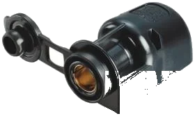 1-pole 12V DIN/ISO 4165 socket