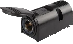 1-pole 12V DIN/ISO 4165 socket