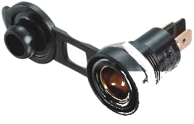 1-pole 6V DIN/ISO 4165 socket