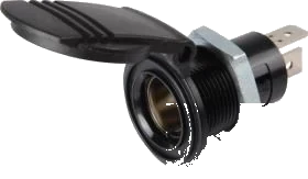 1-pole 12V DIN/ISO 4165 socket