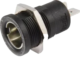 1-pole 6V DIN/ISO 4165 socket