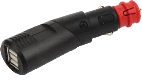 1-pole 12V DIN/ISO 4165 plug