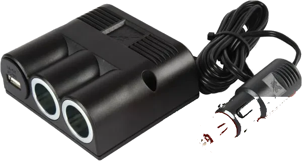 12V DIN/ISO 4165 adapter socket · 2000 mm