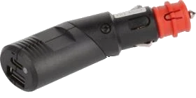 1-pole 12V DIN/ISO 4165 plug