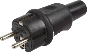 2-pole 250V DIN/ISO 49441 plug