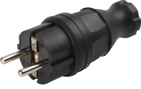 2-pole 250V DIN/ISO 49441 plug
