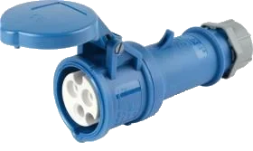 3-pole 230V DIN/ISO EN 60309 socket