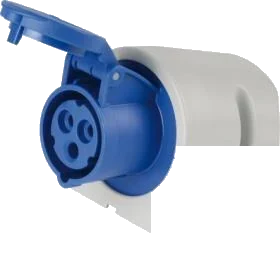 3-pole 230V DIN/ISO EN 60309 socket