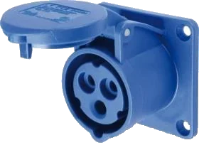 3-pole 230V DIN/ISO EN 60309 socket