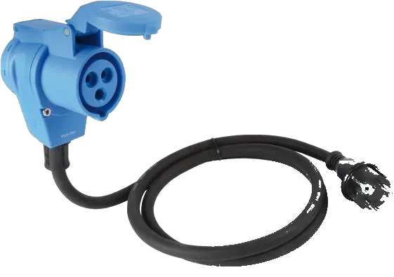 3-pole 230V DIN/ISO EN 60309 adapter socket · 1,5 m