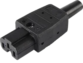 3-pole 250V DIN/ISO EN 60 320 socket