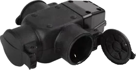 2-pole 250V DIN/ISO 49440 socket