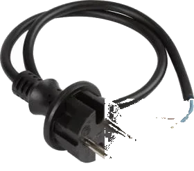 2-pole 250V network cable · 0,6 m