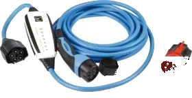 5-pole IEC EV charging cable · 10 m