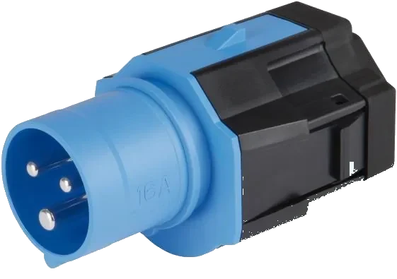 3-pole adapter socket