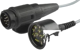13-pole DIN/ISO 72570 trailer connection tester