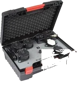 7-pole DIN/ISO 1185 N-Typ trailer connection tester