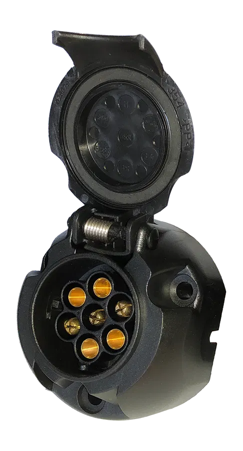 Matching socket: 7P/12V Socket (ISO 1724 - Type N)
