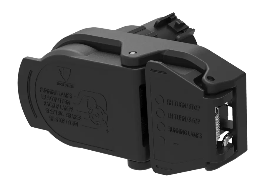 Matching socket: 7+4P/12V Combo-Socket (SAE J1239, SAE J2863) - with superior water protection