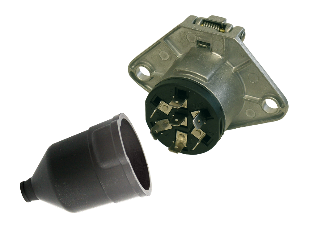 Matching socket: 7P/24V Socket (ISO 1185 - Type N)