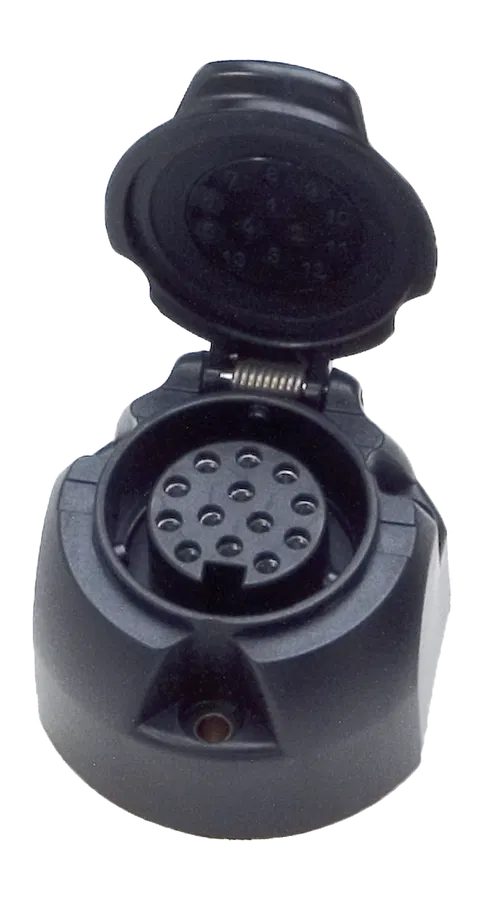 Matching socket: 13P/12V Socket (ISO 11446)