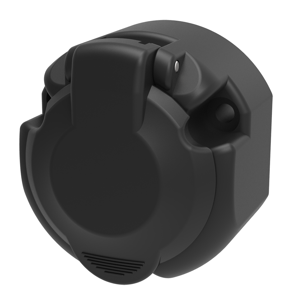 Matching socket: 13P/12V Economy Socket (ISO 11446)