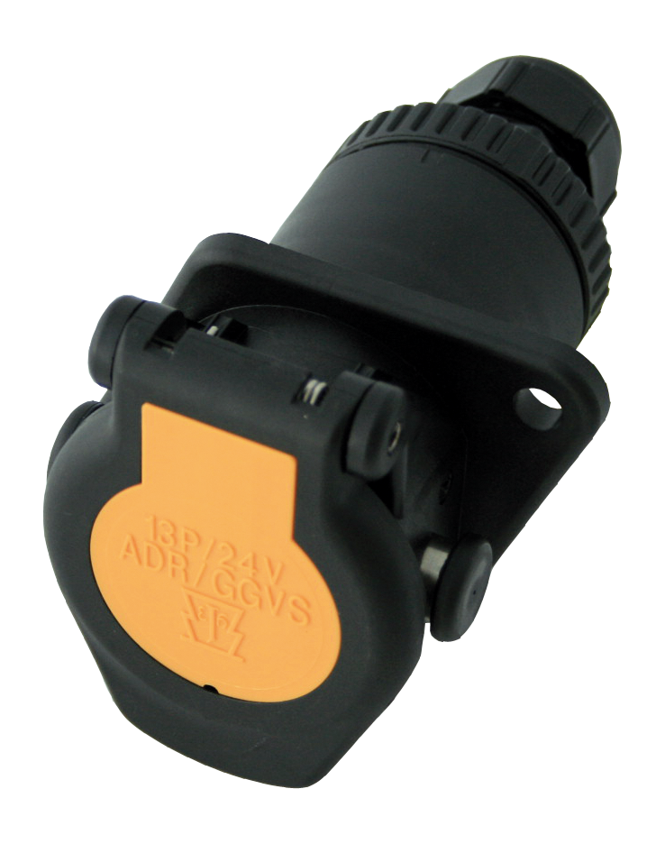 Matching socket: 13P/24V Socket (ISO 12098 - 13P version ADR)