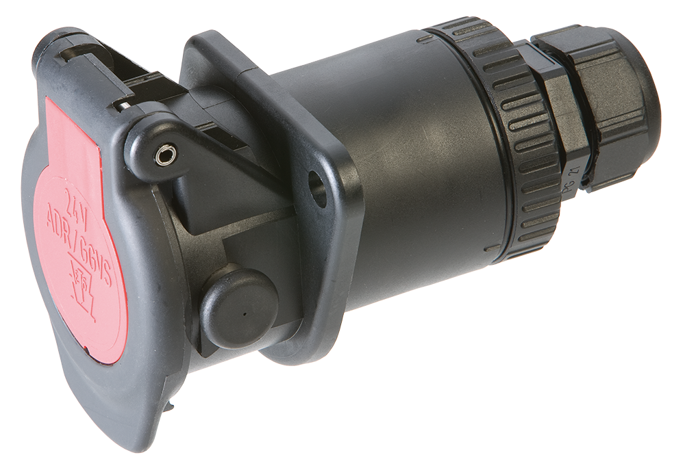 Matching socket: 15P/24V Socket (ISO 12098 ADR)